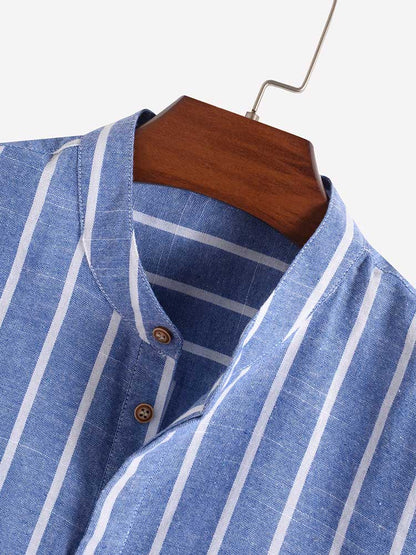 Pierre Striped Short Sleeve Shirt