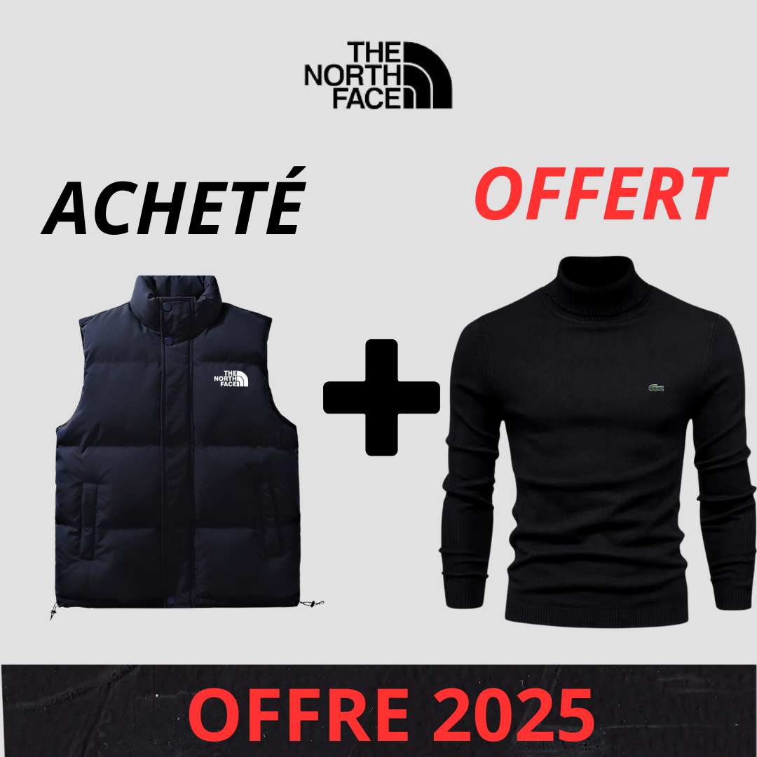 Gilet acheté + Pull offert